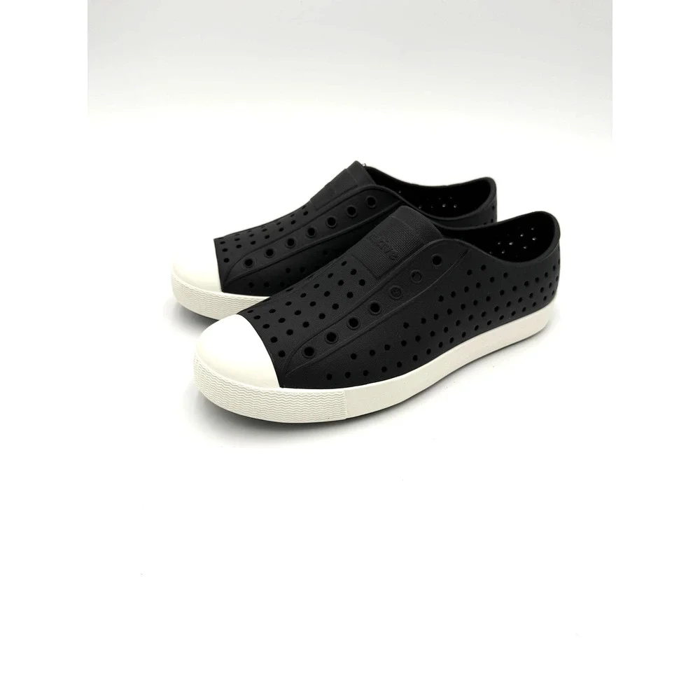 NEW! Native Jefferson Child Shoes - Jiffy Black/Shell White - J5